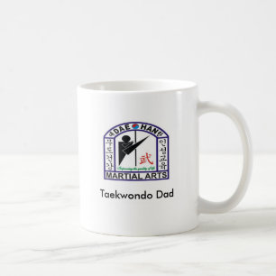 Caneca De Café Logotipo de Dae Han, pai de Taekwondo