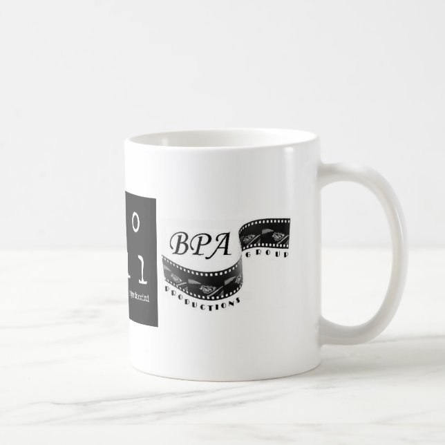 Caneca De Café Logotipo de Emo com logotipos de Proprietário (Direita)