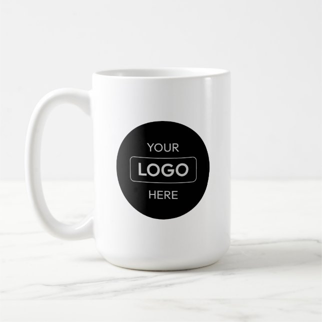 Caneca De Café Logotipo de empresa personalizado Café Mug - Empre (Esquerda)