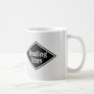 Caneca De Café Logotipo de Leitura Estrada de ferro Empresa