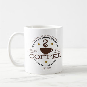 Caneca De Café logotipo de negócios de café