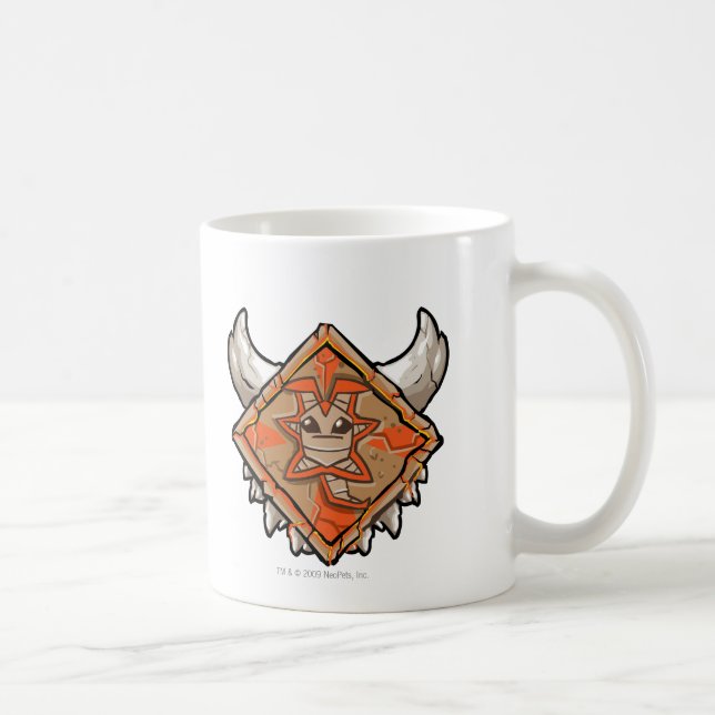 Caneca De Café Logotipo de Tyrannia da equipe (Direita)