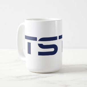 Caneca De Café Logotipo do Bloco TSTC
