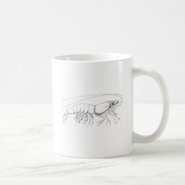 Caneca De Café Logotipo do camarão