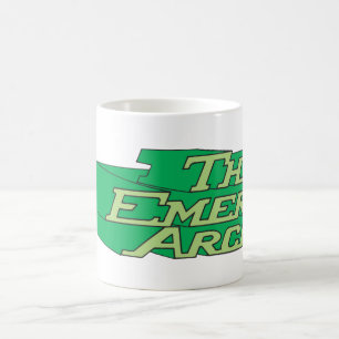 Caneca De Café Logotipo do Emerald Archer