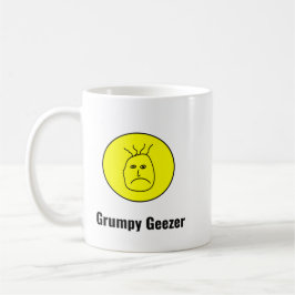 Caneca De Café Logotipo do Grumpy Geezer