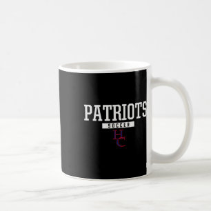 Caneca De Café Logotipo do Henry County Patriots Soccer Hs