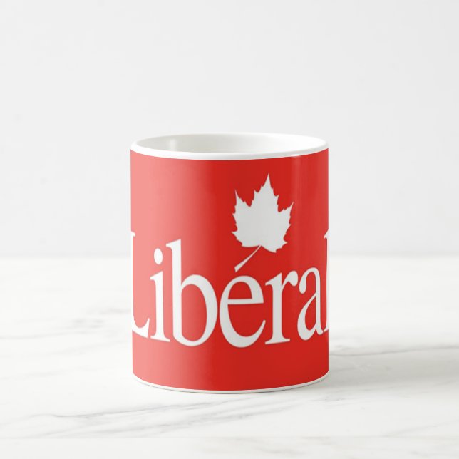 Caneca De Café Logotipo do partido liberal (Centro)