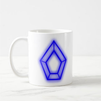 Caneca De Café Logotipo do Pentágono Kpop (Azul)