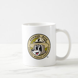 Caneca De Café Logotipo do rick da guarda florestal do rick da