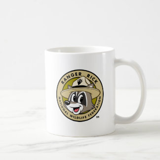 Caneca De Café Logotipo do rick da guarda florestal do rick | da