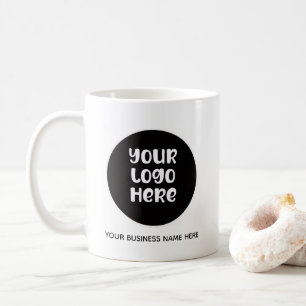 Caneca De Café Logotipo e Nome de Empresa Personalizados