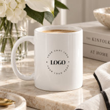 Logotipo Empresarial Círculo Redondo Personalizado