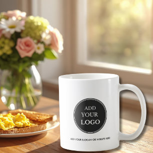 Caneca De Café Logotipo Empresarial Corporativo Moderno