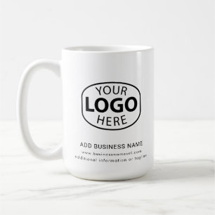 Caneca De Café Logotipo Empresarial Funcionários Personalizados