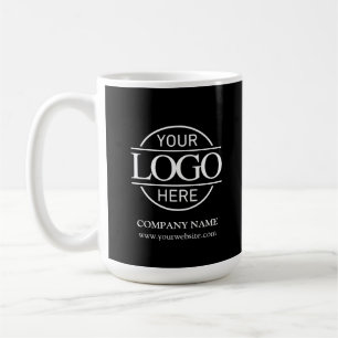 Caneca De Café Logotipo Empresarial Personalizado Presente Person