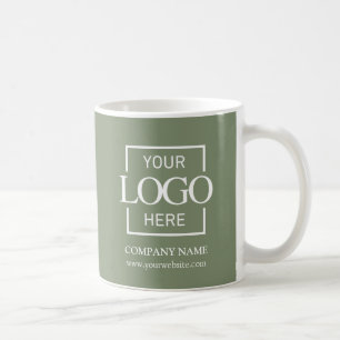 Caneca De Café Logotipo Empresarial Personalizado Presente Promoc