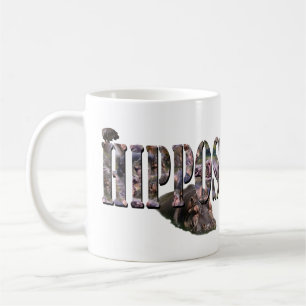 Caneca De Café Logotipo Hippo Picture Com Hippos,