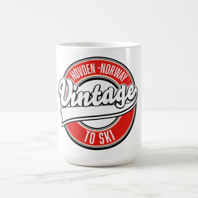 Caneca De Café logotipo hovden noruega (Centro)