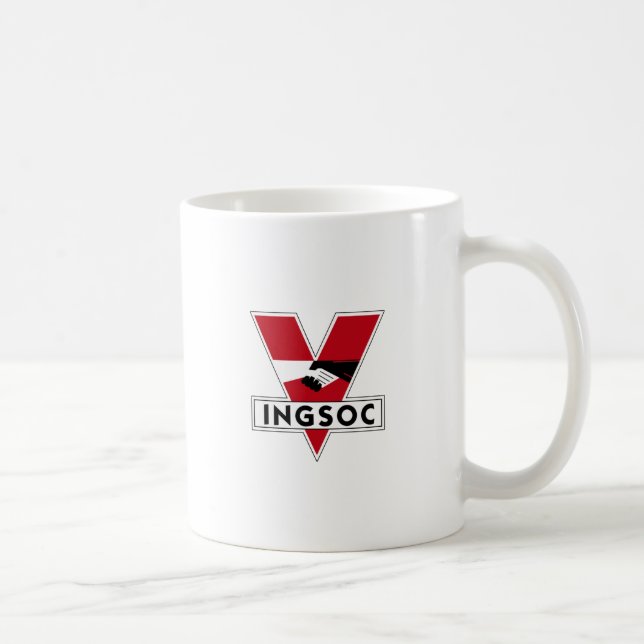 Caneca De Café Logotipo INGSOC (Direita)