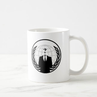 Caneca De Café Logotipo internacional anónimo