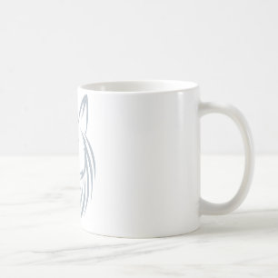 Caneca De Café Logotipo legal do chacal da caça