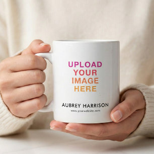 Caneca De Café Logotipo Moderno Profissional