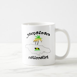 Caneca De Café Logotipo Nacionalista Jamaicano