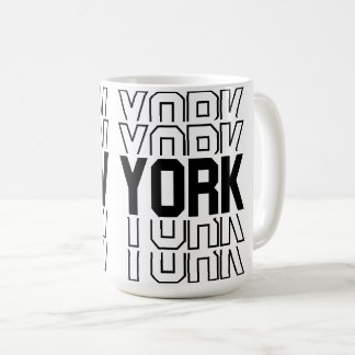 Caneca De Café Logotipo Nova York
