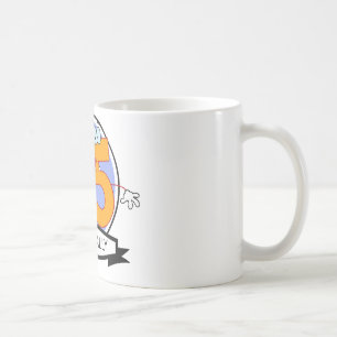 Caneca De Café Logotipo oficial de 35 aniversários
