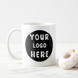 Caneca De Café Logotipo ou imagem personalizada para negócios
