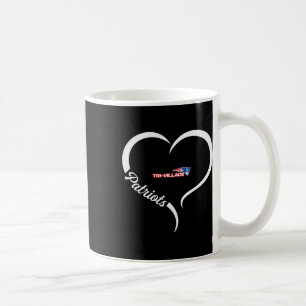Caneca De Café Logotipo Patriota de Três Aldeias - Slogan Hs de M