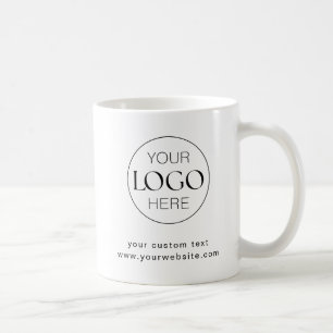 Caneca De Café Logotipo Personalizado da Empresa