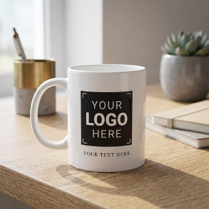 Caneca De Café Logotipo Personalizado da Empresa