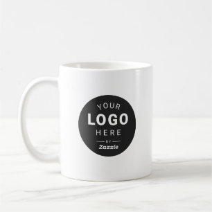 Caneca De Café Logotipo Personalizado da Marca Empresarial