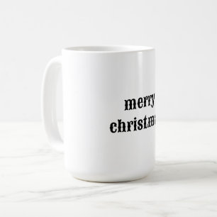 Caneca De Café Logotipo personalizado simples e elegante aqui da