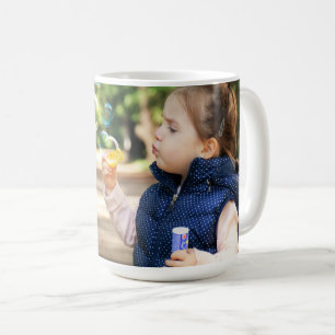 Caneca De Café Logotipo personalizado simples e elegante aqui da 