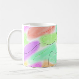 Caneca De Café Logotipo personalizado simples e elegante aqui na