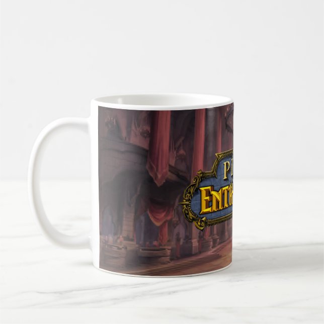 Caneca De Café Logotipo Pixel Nathria Mug (Esquerda)