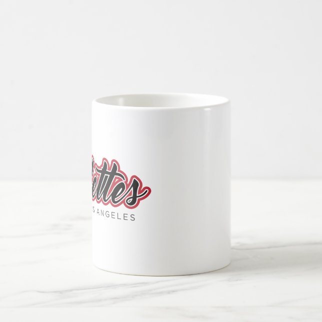 Caneca De Café Logotipo preto das rolhas (Centro)