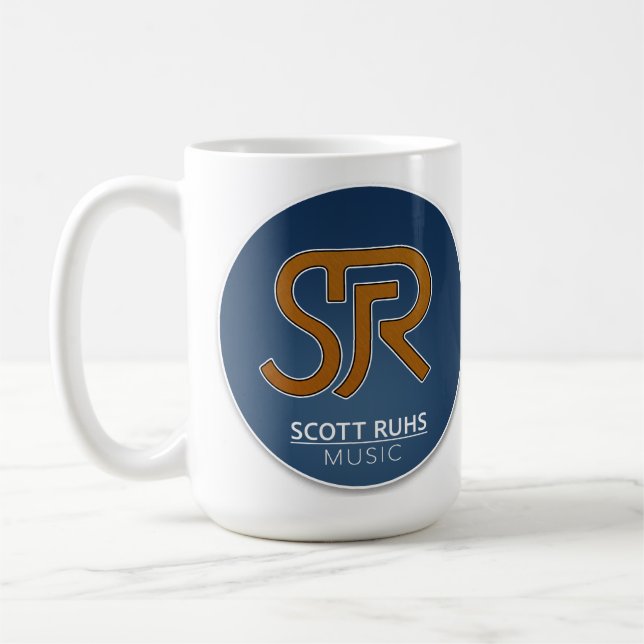 Caneca De Café Logotipo Scott Ruhs (Esquerda)