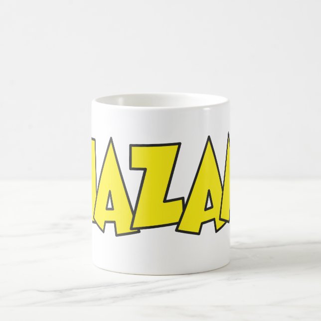 Caneca De Café Logótipo Shazam Amarelo (Centro)
