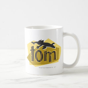 Caneca De Café Logotipo Silhouette do Tom