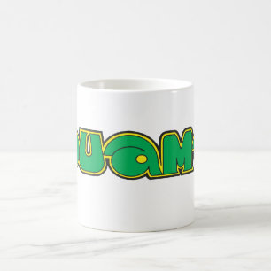 Caneca De Café Logotipo verde do Aquaman