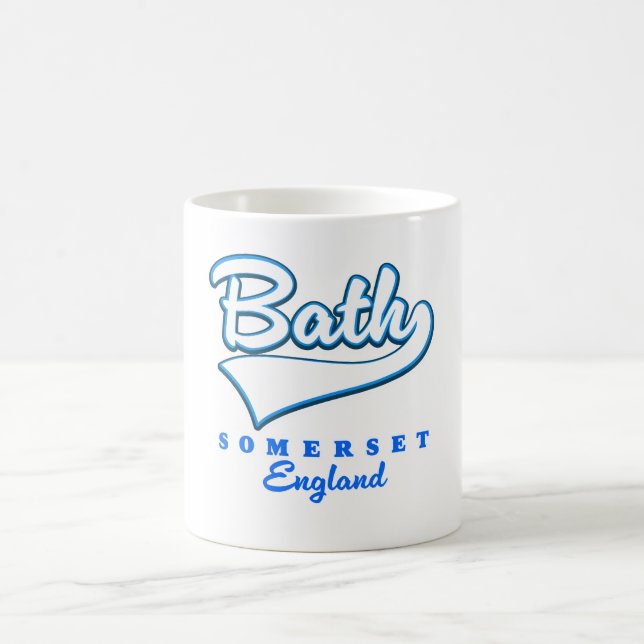 Caneca De Café logotipo viagem Bath Somerset (Centro)