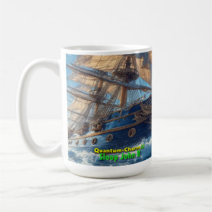 Caneca De Café Loja de Navegação John B Tall Ship v2.0