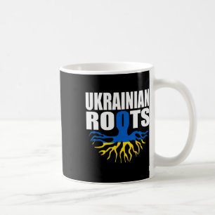 Caneca De Café LojaCastelo Raízes da Ucrânia Presente da Bandeira