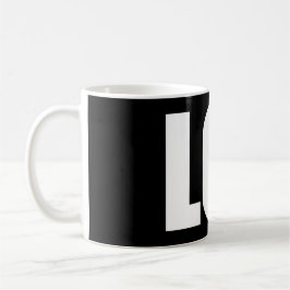 Caneca De Café LOL (escuro)