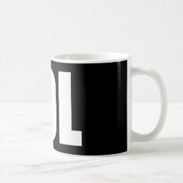 Caneca De Café LOL (escuro)