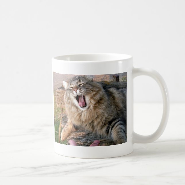 Caneca De Café LOL Maine Coon (Direita)